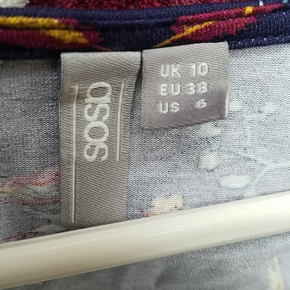 ASOS Maternity Mini Button Tea Dress - Picture 7 of 8